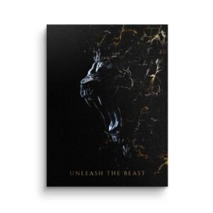 ABSTRACT LION