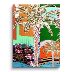 COLORFUL PALM TREE