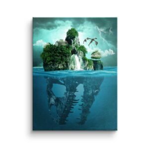 ISLAND WITH TWO FACES