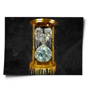 HOURGLASS OF MONEY BLACK EDITION