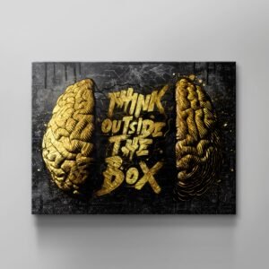 THINK OUTSIDE THE BOX GOLD