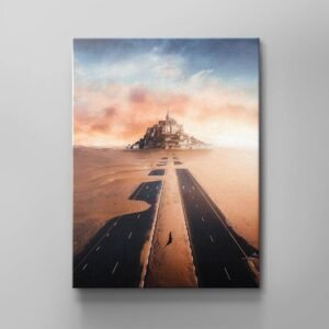 PATH IN DESERT