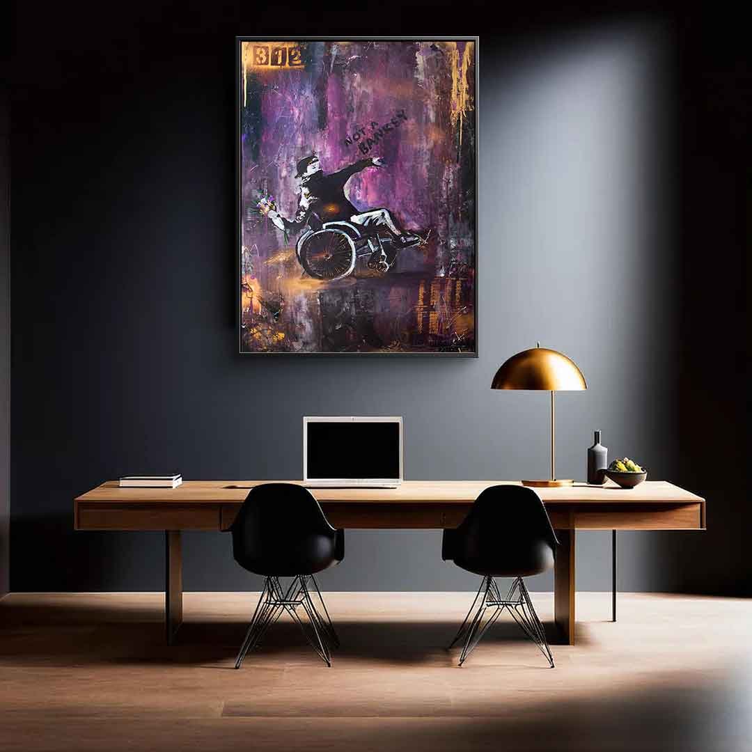 BANKSY WHEELCHAIR - Image 2