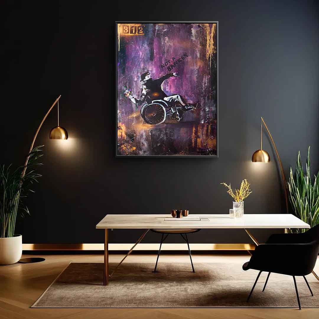 BANKSY WHEELCHAIR - Image 3