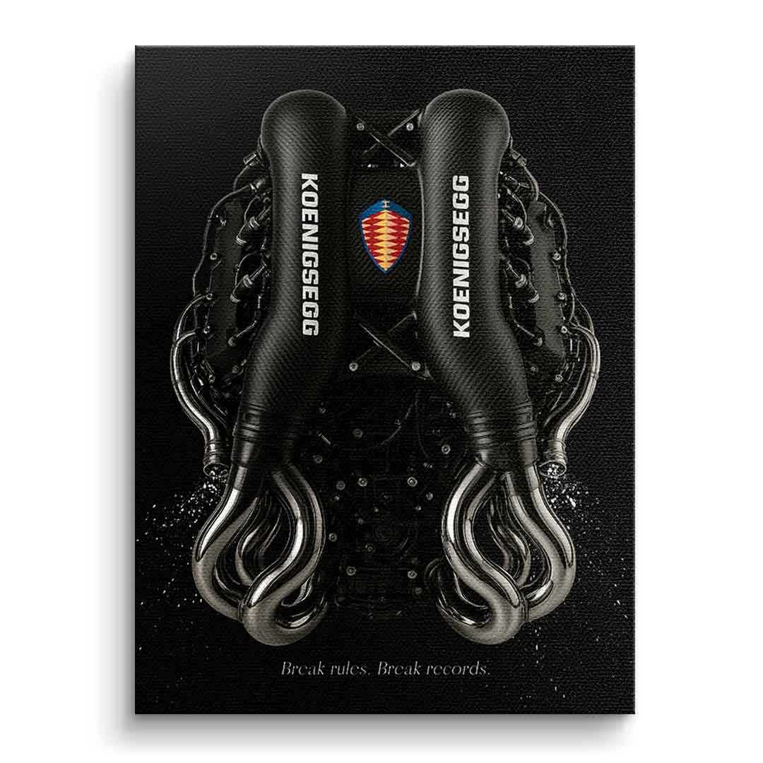 KOENIGSEGG ENGINE