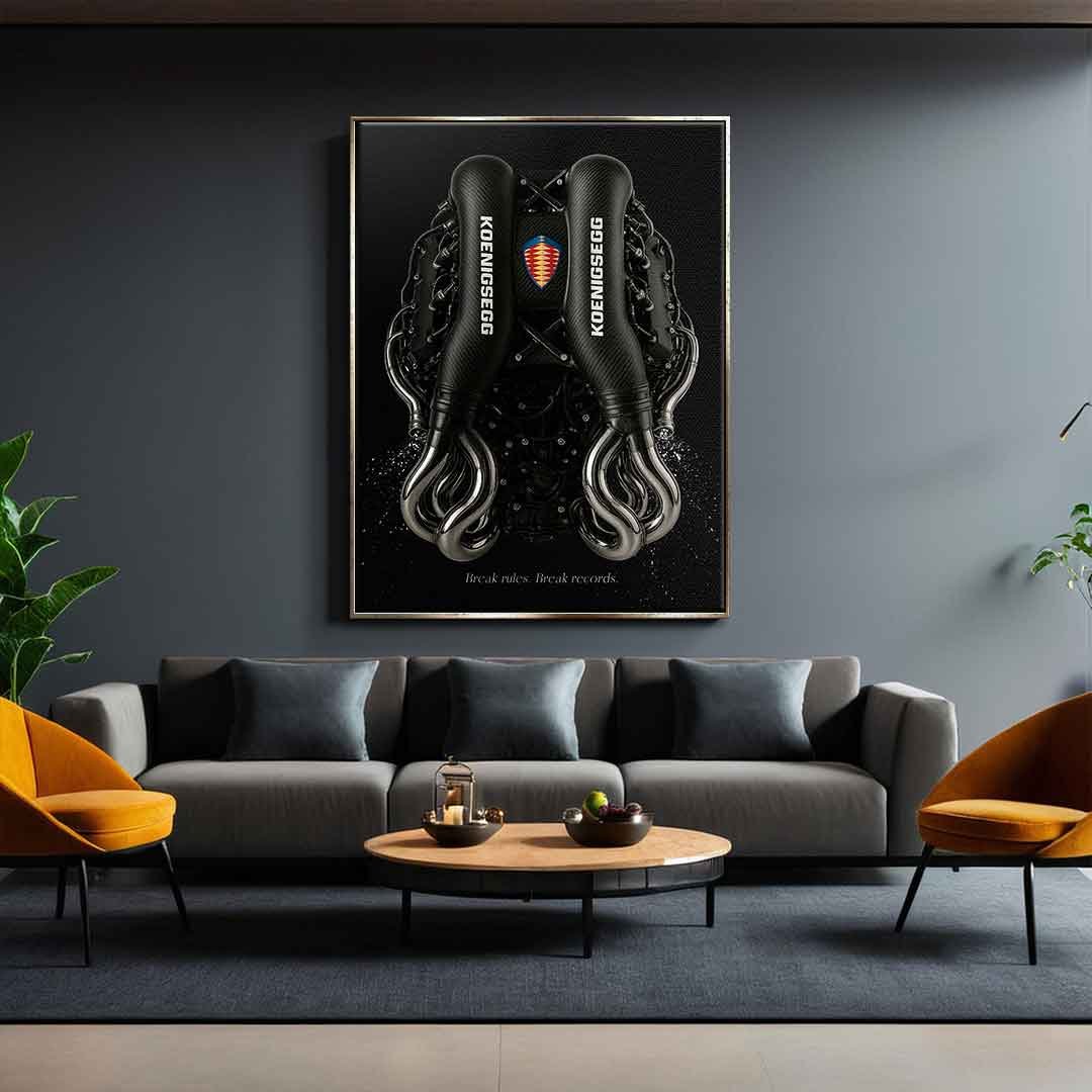 KOENIGSEGG ENGINE - Image 4