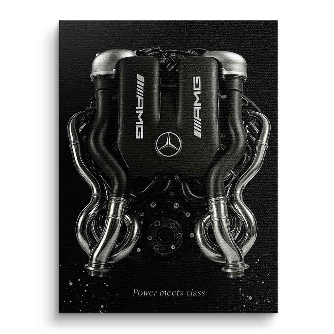 MERCEDES V8 ENGINE