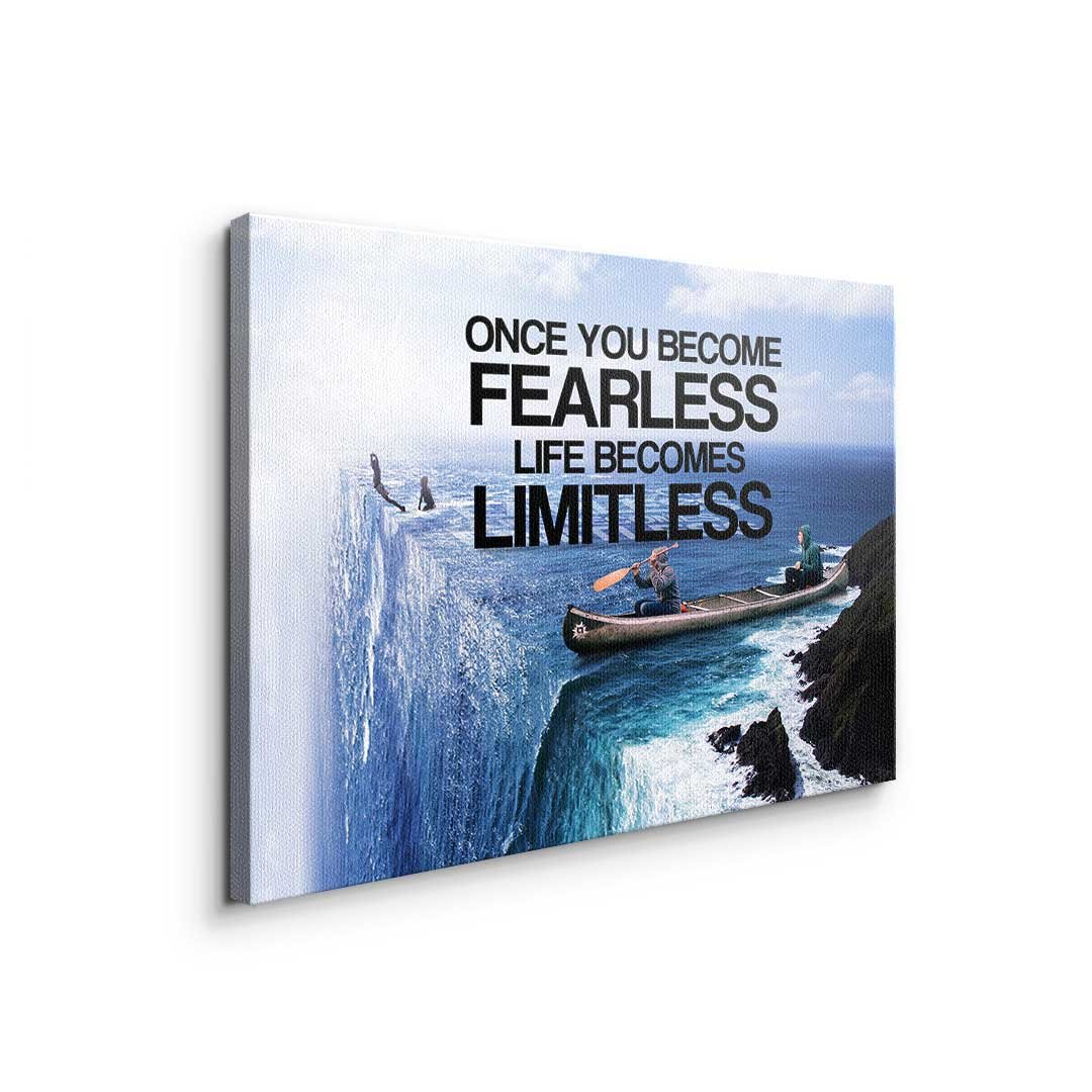 ONCE YOU BECOME FEARLESS LIFE BECOMES LIMITLESS - Image 2