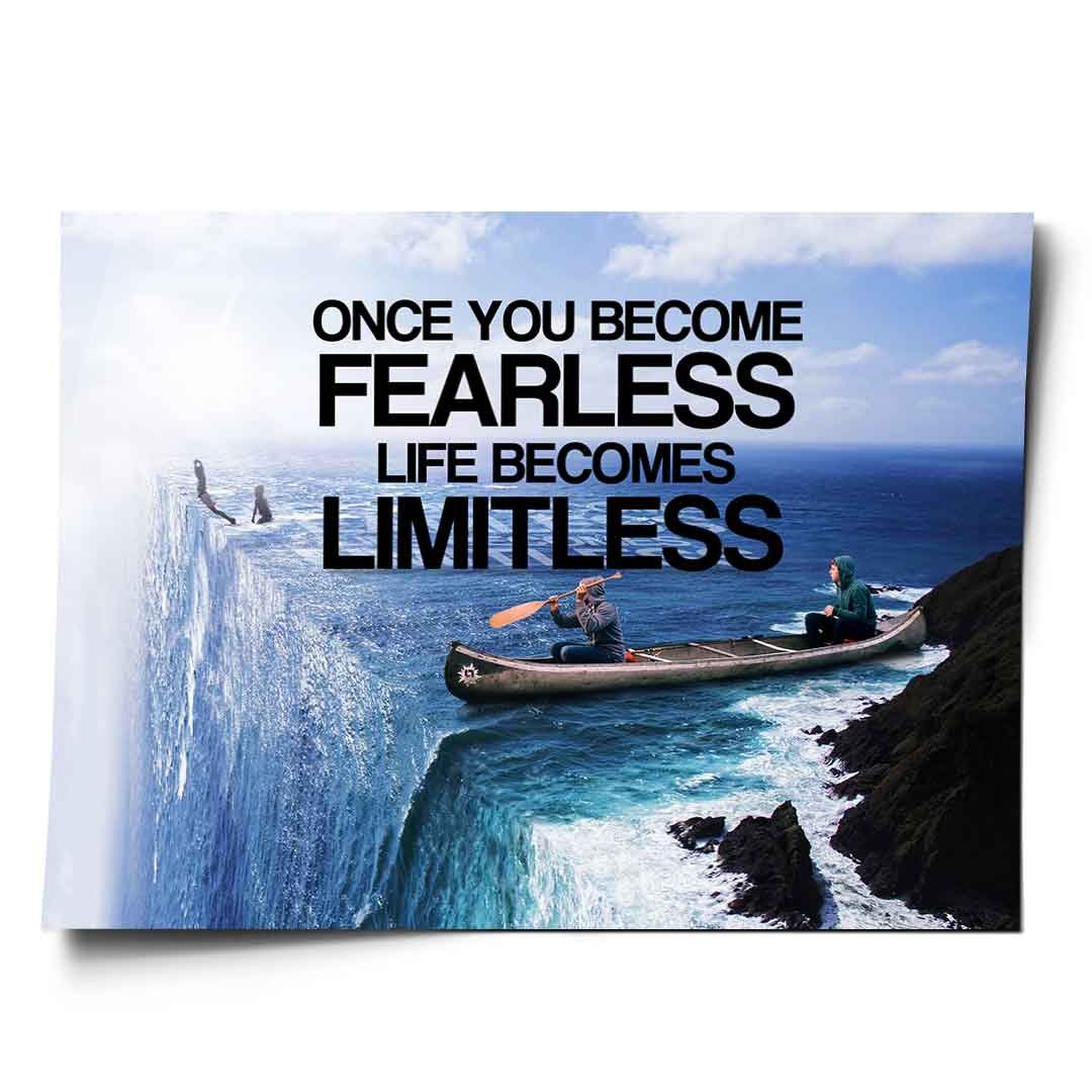 ONCE YOU BECOME FEARLESS LIFE BECOMES LIMITLESS - Image 4