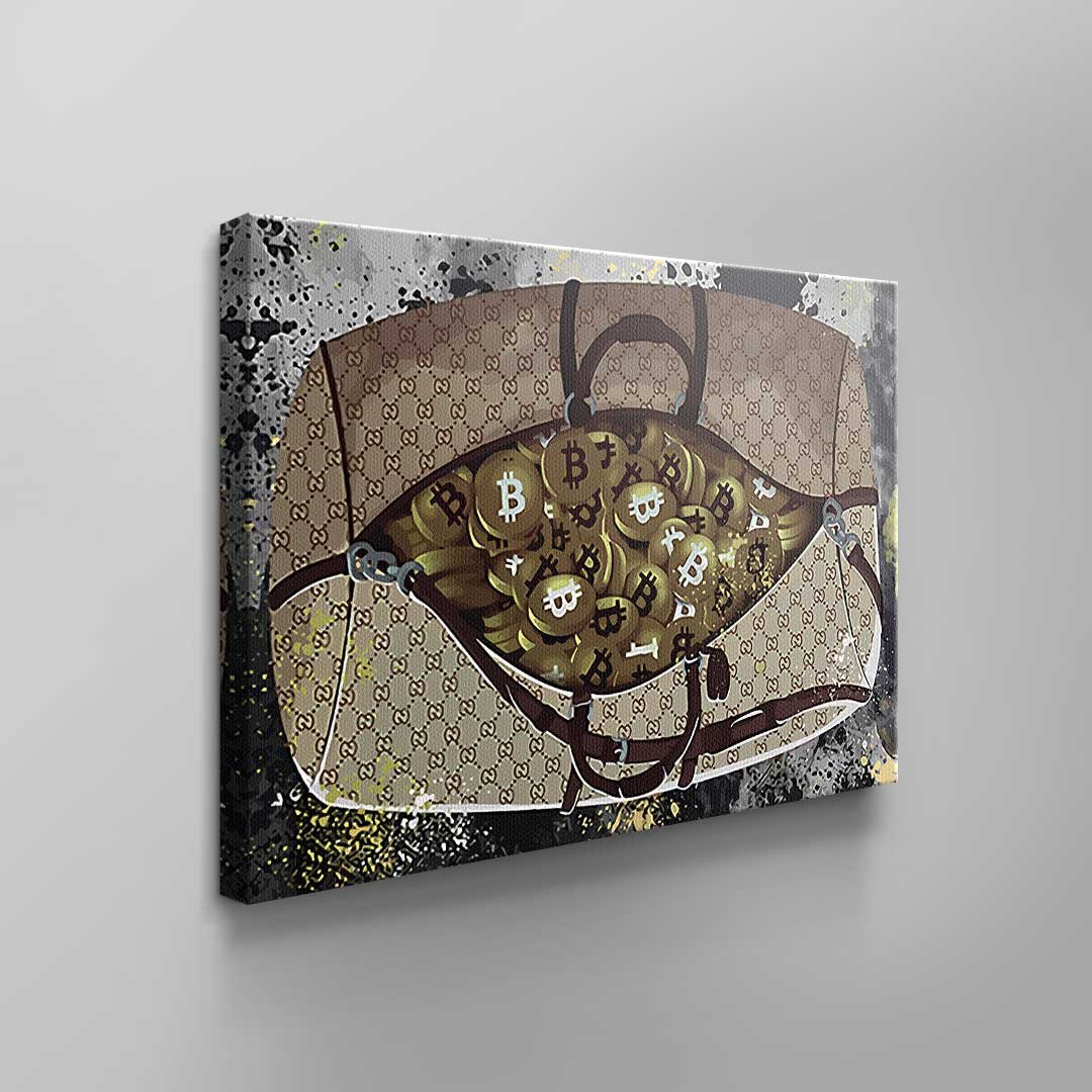 BITCOIN LEATHER BAG - Image 2