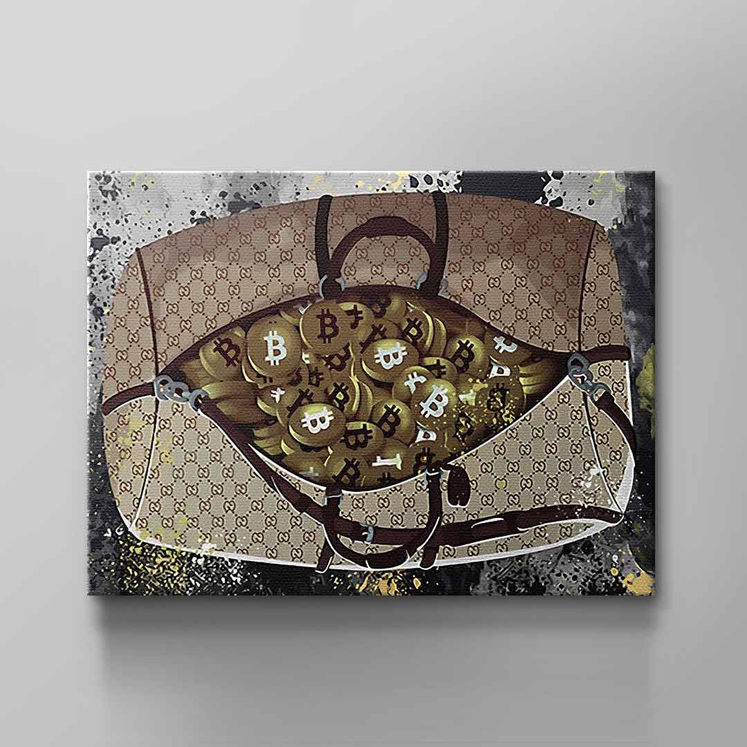 BITCOIN LEATHER BAG